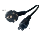 Uniformatic - CORDON SECTEUR TREFFLE NOIR 3 METRES