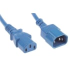 Uniformatic - RALLONGE D'ALIMENTATION C13-C14 BLEU 1.5 METRES