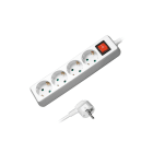 Uniformatic - BLOC MULTIPRISES 4 PRISES + INTERRUPTEUR CABLE 1.5 METRES
