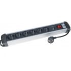 Uniformatic - BLOC MULTIPRISES 6 PRISES AVEC PARAFOUDRE / SURTENSION / PARASITE