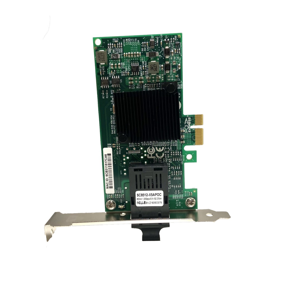 Uniformatic - CARTE FIBRE OPTIQUE GIGABIT PCI EXPRESS CONNECTEUR SC MULTIMODE
