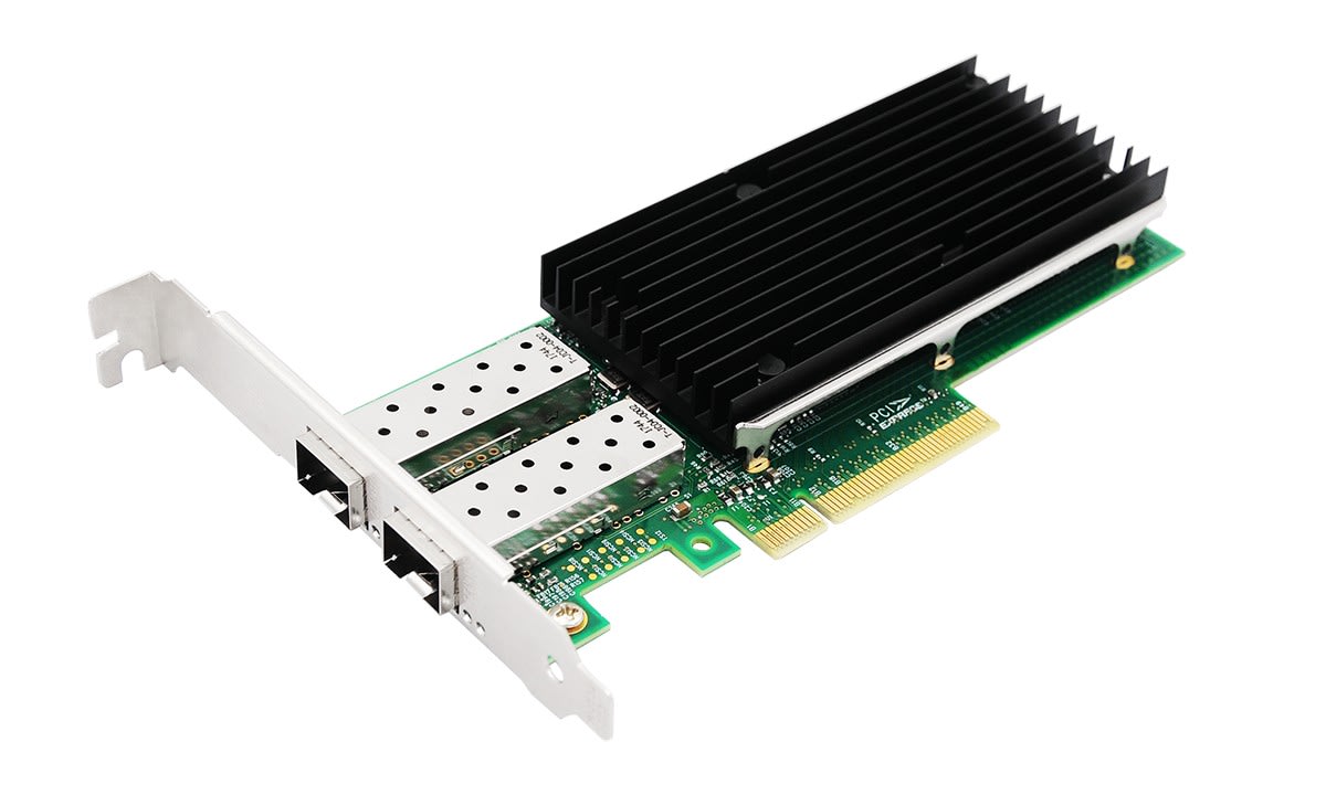 Uniformatic - CARTE FIBRE OPTIQUE 25 GIGABIT PC EXPRESS 2xLC