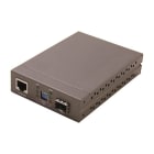 Uniformatic - CONVERTISSEUR FIBRE GIGABIT RJ45 VERS SFP (POUR GBIC LC)