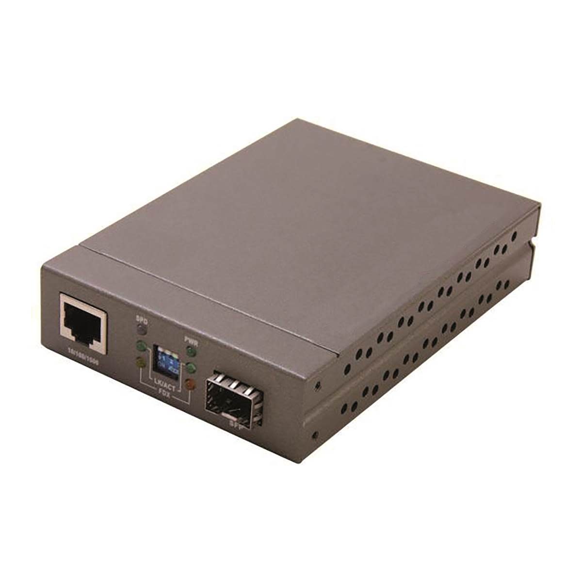 Uniformatic - CONVERTISSEUR FIBRE GIGABIT RJ45 VERS LC MONOMODE 10 KM