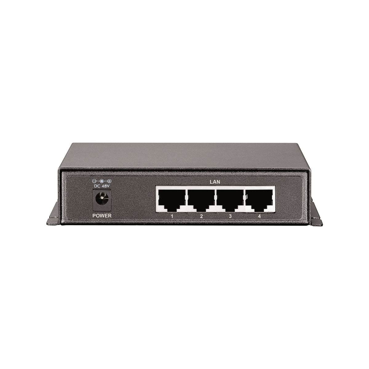 Uniformatic - SWITCH POE DESKTOP 4 PORTS GIGABIT 65W + 1PORT UPLINK