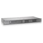 Uniformatic - SWITCH RACKABLE 16 PORTS 10/100 240W POE+ 802.3AT