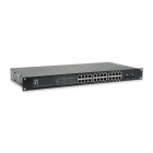 Uniformatic - SWITCH RACKABLE 24 PORTS 10/100/1000 GIGA POE+ 150W +2 SFP