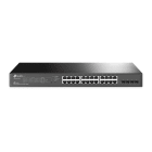 Uniformatic - SWITCH ETHERNET POE+ 24 PORTS GIGABIT +4SFP 192W MANAGEABLE L2 TL-SG2428P