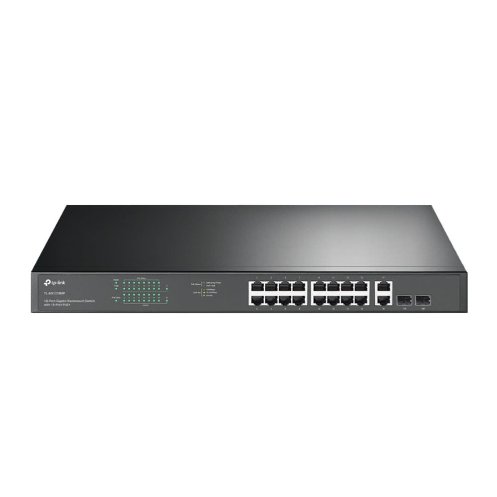 Uniformatic - SWITCH POE+ RACKABLE 24 PORTS GIGABIT +2 SFP TP-LINK TL-SG1428PE