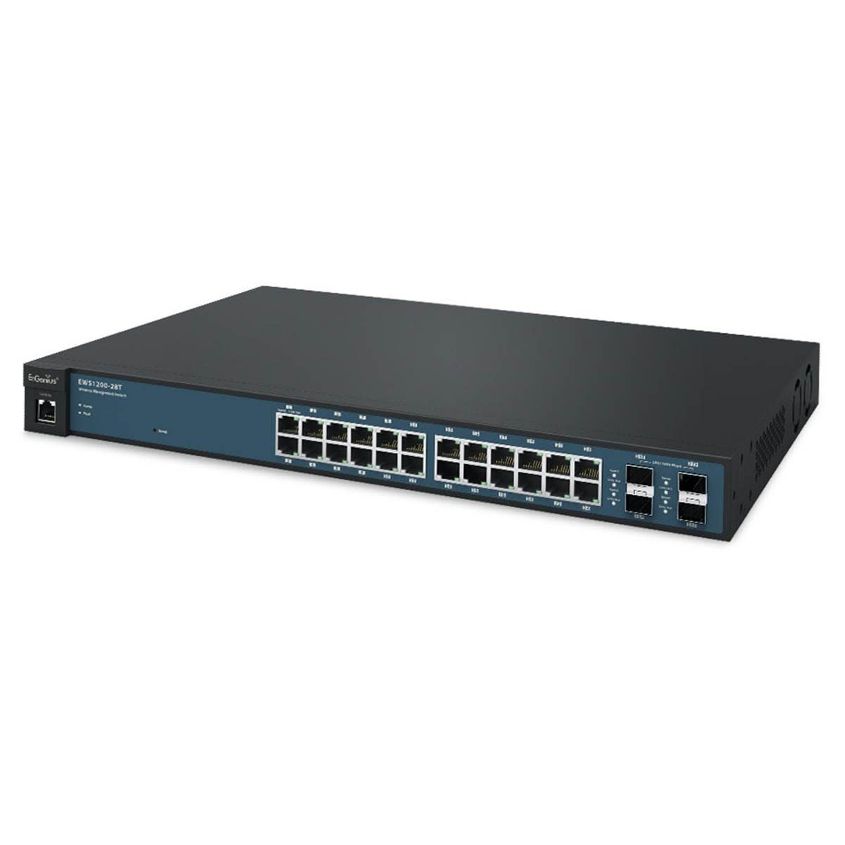 Uniformatic - SWITCH D'ADMINISTRATION WIFI 24 PORTS GIGA POE410W+4SFP EWS1200-28TFP