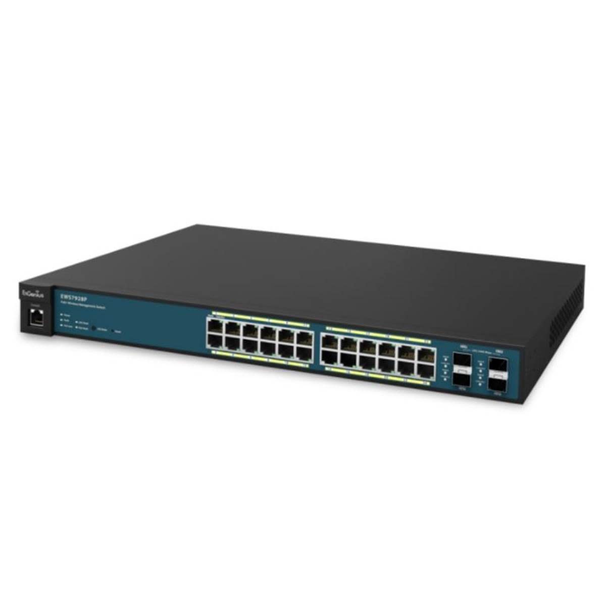 Uniformatic - SWITCH D'ADMINISTRATION WIFI 24 PORTS GIGA POE 185W +4SFP EWS7928P