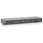 Uniformatic - SWITCH RACKABLE 24 PORTS 10/100/1000+4 SFP