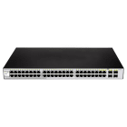 Uniformatic - SWITCH RACKABLE 48 PORTS 10/100/1000 GIGABIT + 4 PORTS SFP