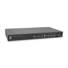 Uniformatic - SWITCH RACKABLE 24 PORTS 10/100/1000 GIGABITS + 4 SFP MANAGEABLE L2