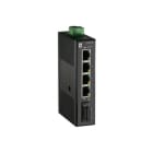 Uniformatic - SWITCH INDUSTRIEL 5 PORTS 10/100 + 1 PORT FIBRE SC DUPLEX RAIL DIN