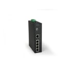 Uniformatic - SWITCH INDUSTRIEL POE 5 PORTS 10/100 (4xPOE 126W+1x10/100) RAIL DIN