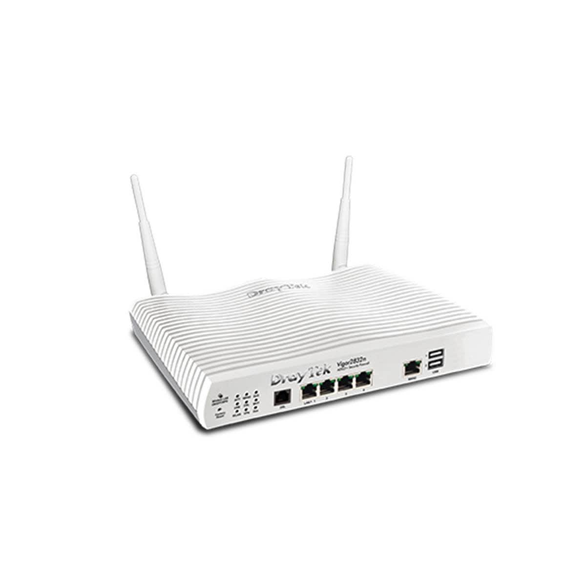Uniformatic - MODEM ROUTEUR Vigor2832n ADSL2 1 WAN 4 LAN GIGA 32 VPN WIFI N