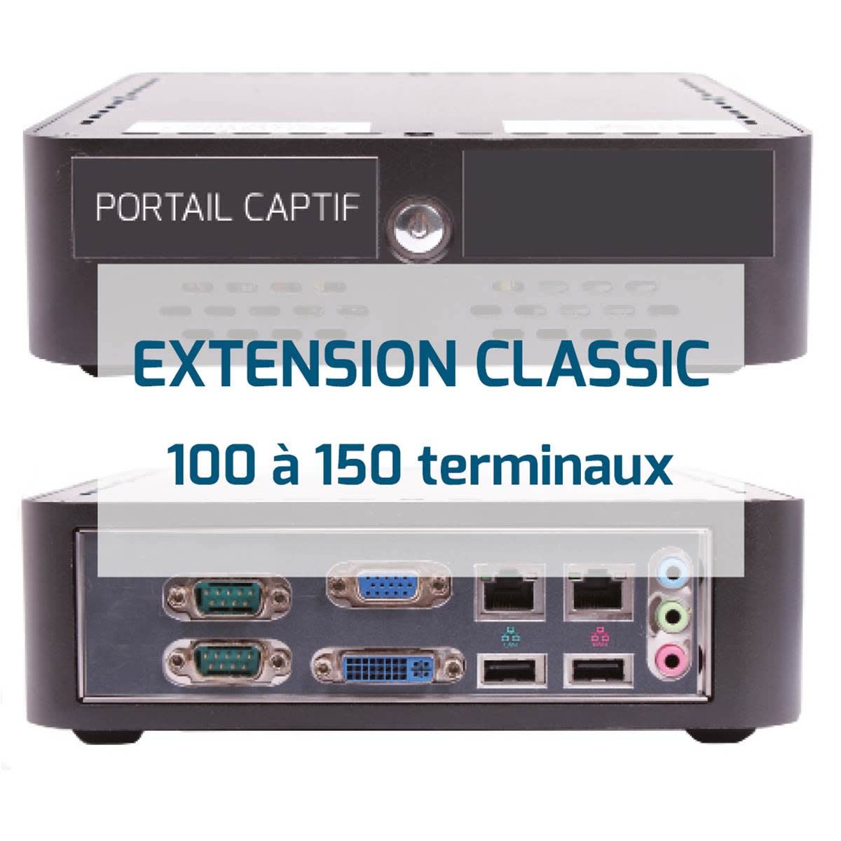 Uniformatic - EXTENSION DE 100 A 150 TERMINAUX POUR PORTAIOL CAPTIF CLASSIC