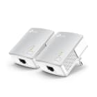 Uniformatic - KIT 2xCPL NANO ETHERNET 600 MBPS 1 PORT RJ45 TL-PA4010 KIT