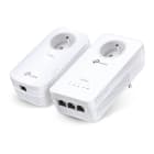 Uniformatic - KIT 2xCPL ETHERNET 1300 MBPS +WIFI AC1350 +3RJ +PRISE TL-WPA8635P KIT