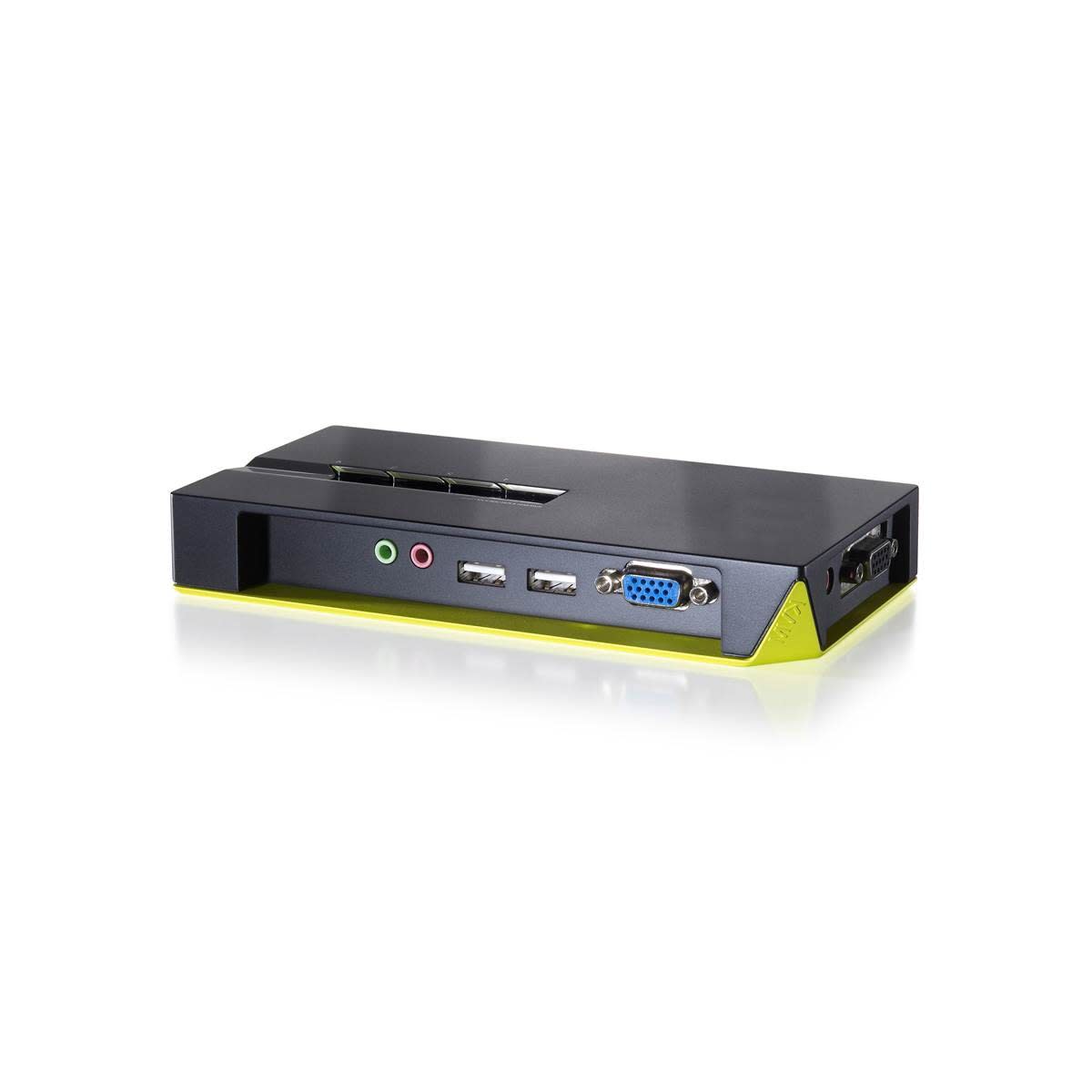 Uniformatic - KVM DESKTOP 4 PORTS USB + AUDIO CABLES INCLUS