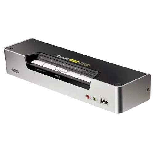 Uniformatic - KVM DESKTOP HDMI 4 PORTS USB + AUDIO CABLES INCLUS