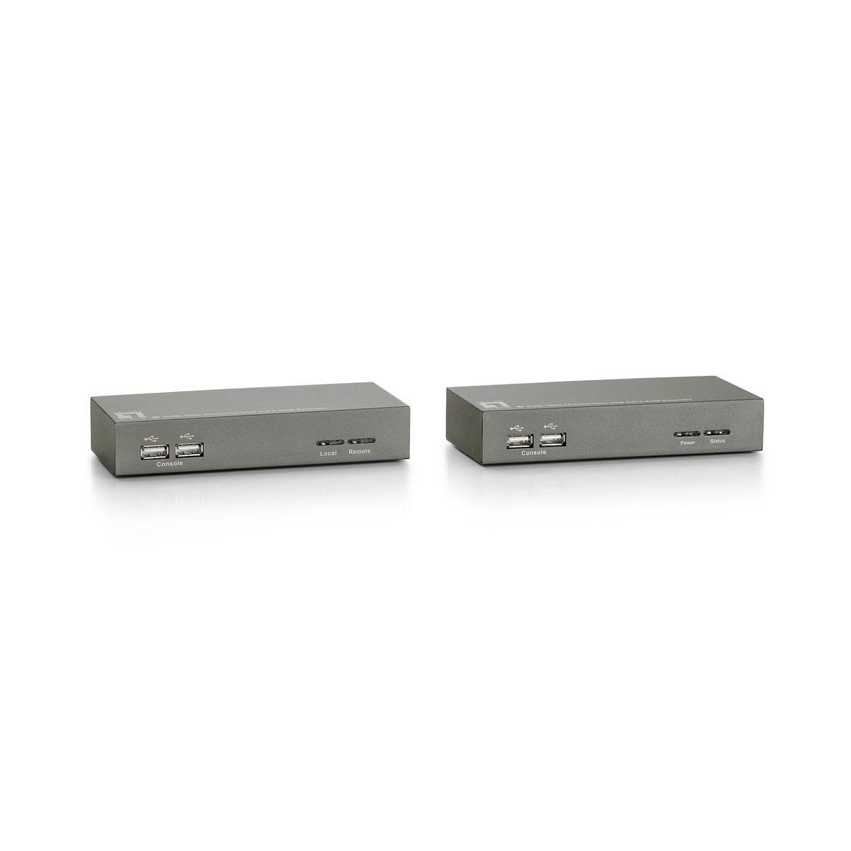 Uniformatic - PROLONGATEUR 2 ECRANS/CLAVIERS/SOURIS USB 150M VIA RJ45 (EMETTEUR+RECEPTEUR)