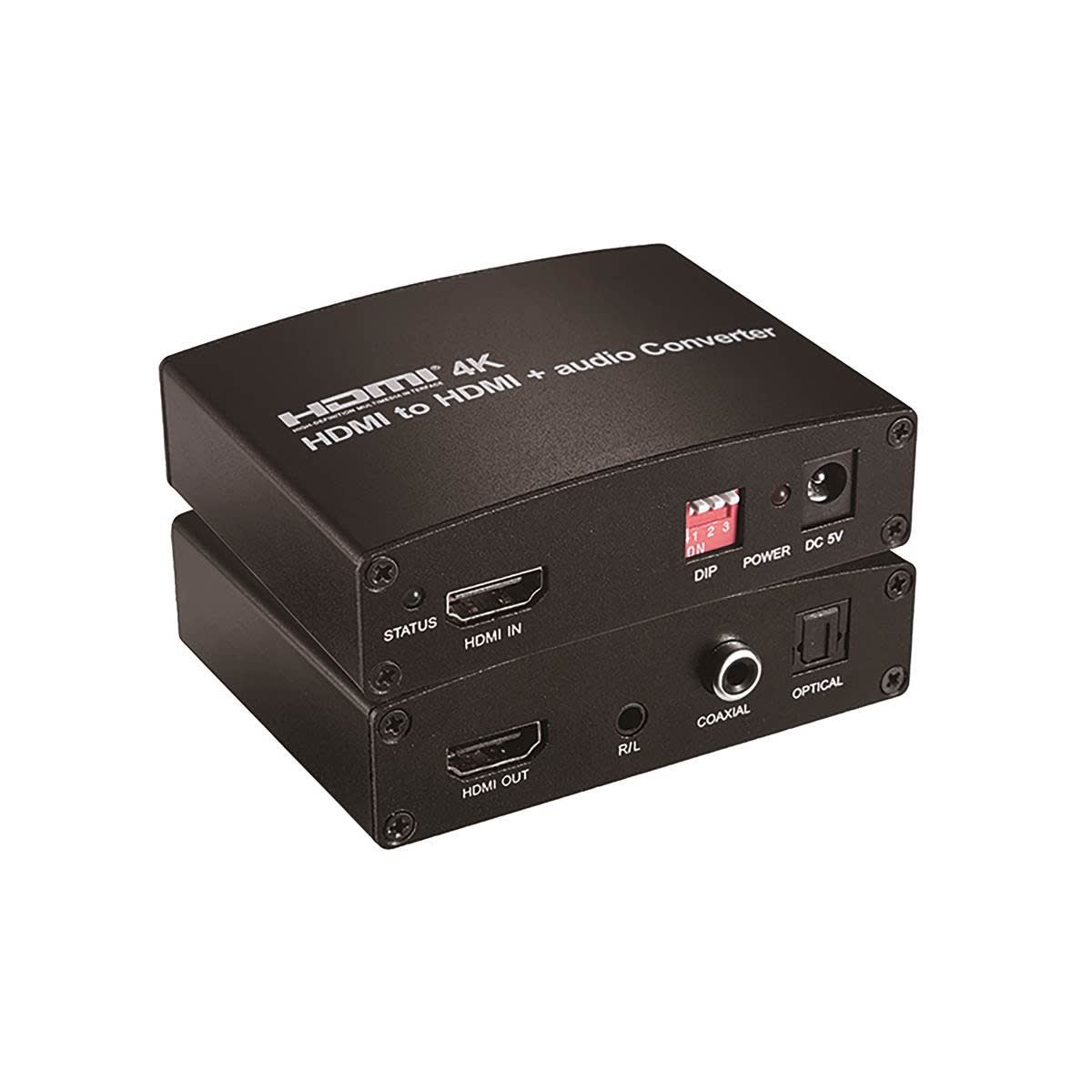 Uniformatic - SEPARATEUR AUDIO/VIDEO HDMI VERS HDMI + AUDIO JACK-COAXIAL-OPTIQUE