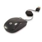 Uniformatic - SOURIS OPTIQUE DE VOYAGE 2 BOUTONS + MOLETTE NOIR