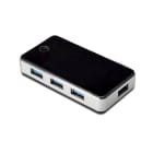 Uniformatic - HUB USB 3 - 4 PORTS AVEC ALIMENTATION ET CORDON