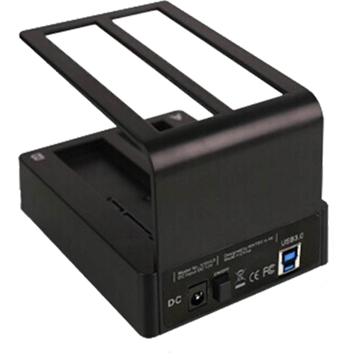 Uniformatic - STATION D'ACCUEIL USB3.0 POUR HDD 2.5 ET 3.5 SATA1/2 +HUB+LECT CARTES
