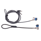 Uniformatic - KIT ANTIVOL DOUBLE ANCRAGE AVEC OPTION PASS