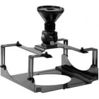 Uniformatic - PLATINE DE FIXATION VIDEOPROJECTEUR CAISSONAVEC BRAS 27 CM
