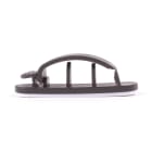 Uniformatic - CLIP ORGANISEUR DE CABLES 6 CORDONS DIM 90x20mm SACHET DE 5