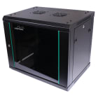 Uniformatic - COFFRET CHASSIS FIXE PANNEAUX AMOVIBLES 18U P600 NOIR