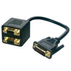 Uniformatic - CORDON ECLATEUR ECRAN DVI-I VERS 2 x VGA F