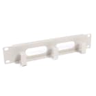 Uniformatic - PASSE CABLE 10 POUCES 3 ANNEAUX 1U