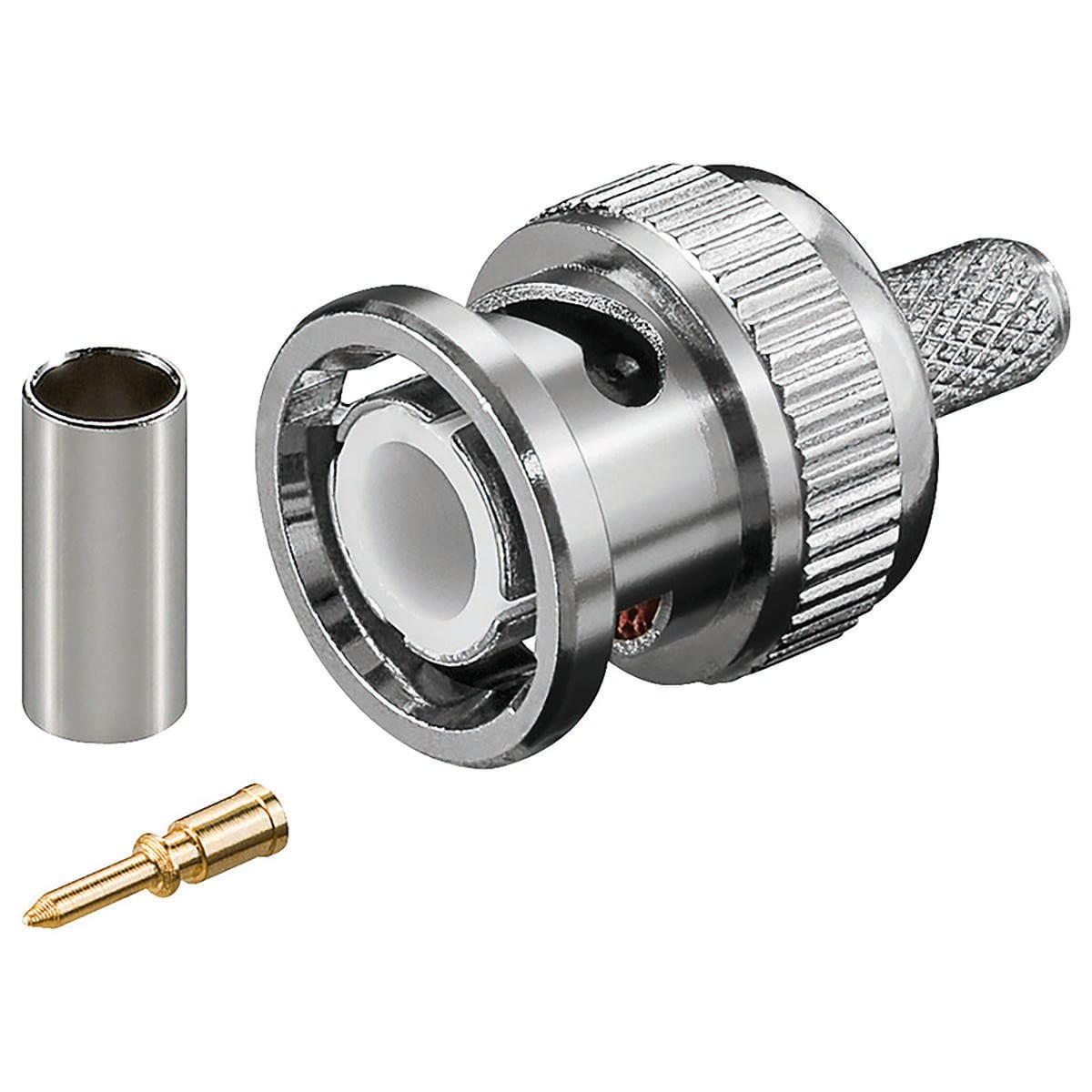 Uniformatic - CONNECTEUR BNC MALE A SERTIR POUR KX6 - RG59 SACHET DE 50