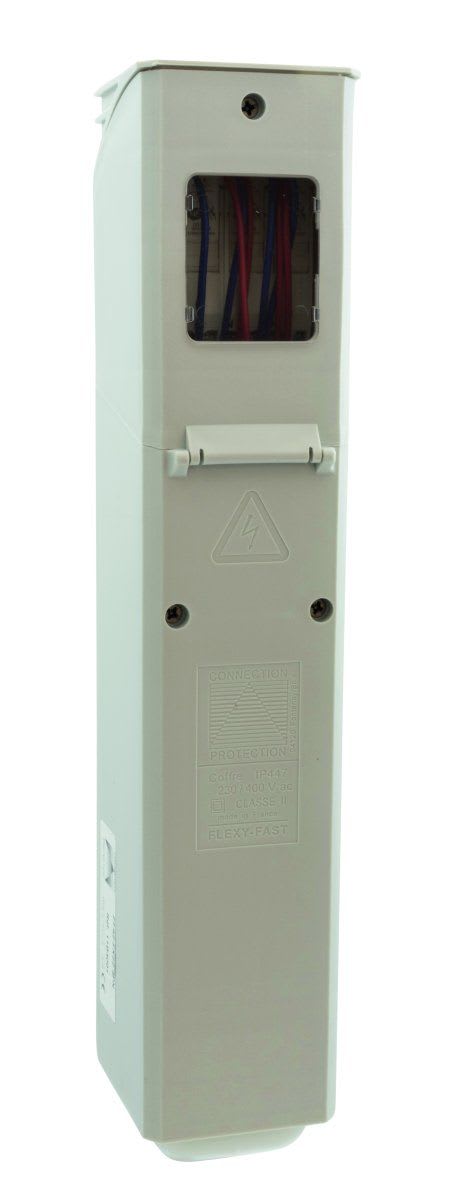 Seifel - Boîtier Cand. FLEXYFAST 82 + 2CC 10x38 Uni+N+IDS/N bornier 2x4x35mm²