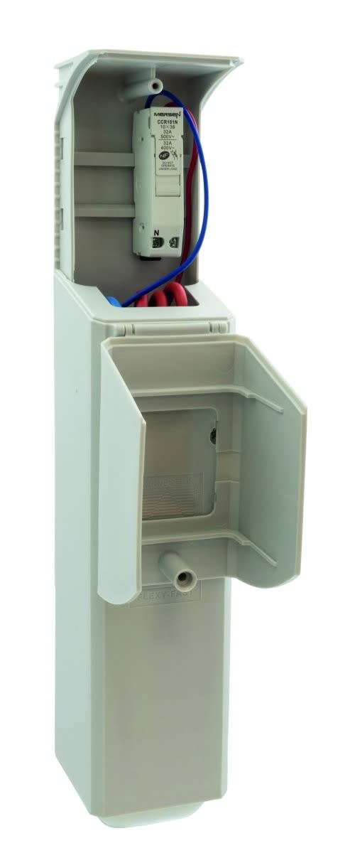 Seifel - Boîtier classe 2 FLEXYFAST 82 + 1CC 10x38 Uni+N bornier 3x4x35 mm²