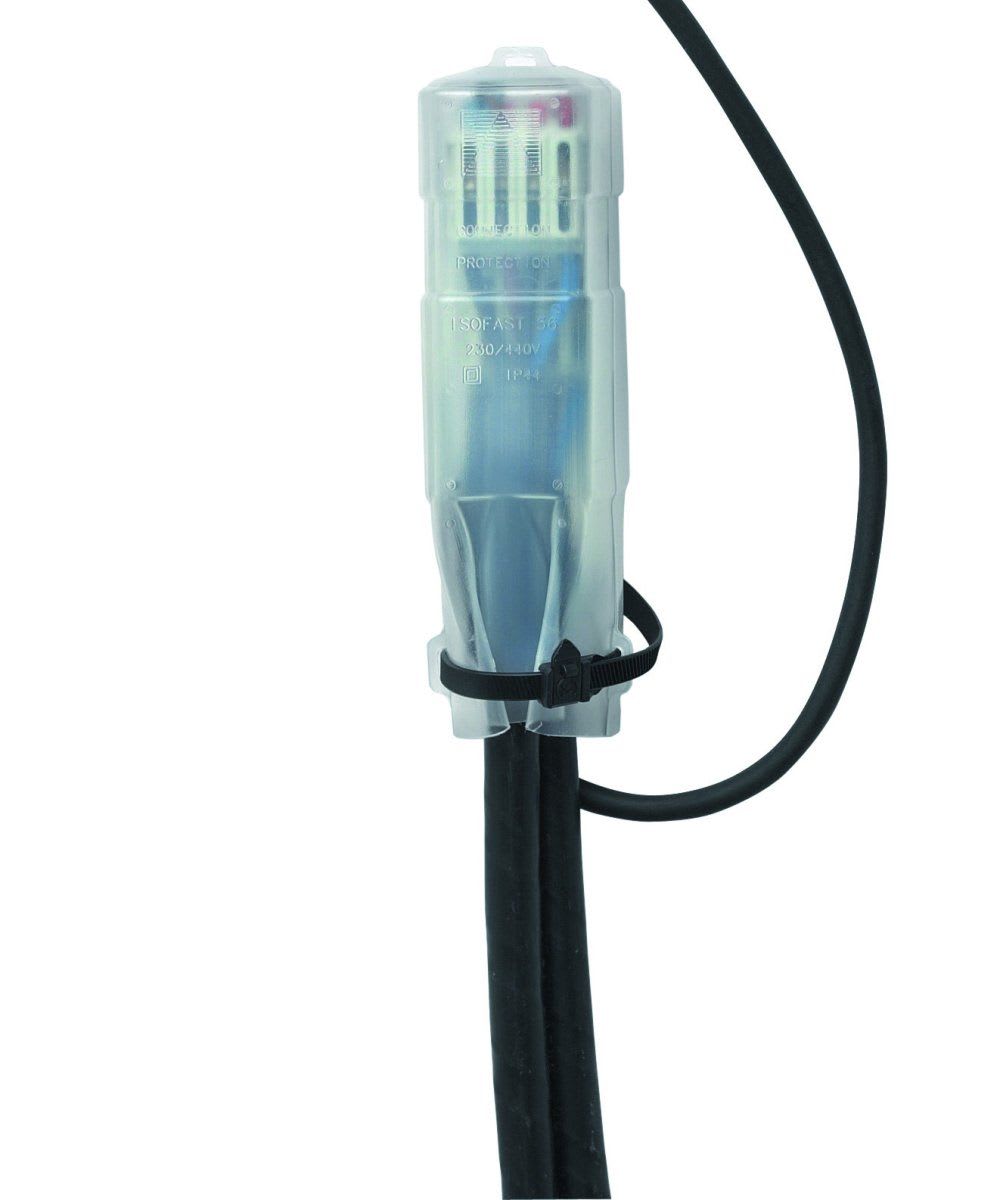 Seifel - ISO FAST 56 - Fourreau d'isolation équipé de 12 bornes WAGO 4 conducteurs