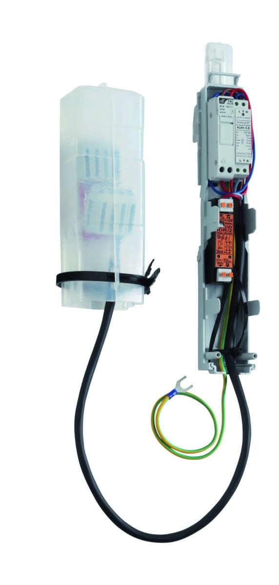 Seifel - Boîtier classe 2 FF 52 1CC 10x38 Uni+N+IDR/2+Paraf +bornier 2x4x16 mm² sous coif