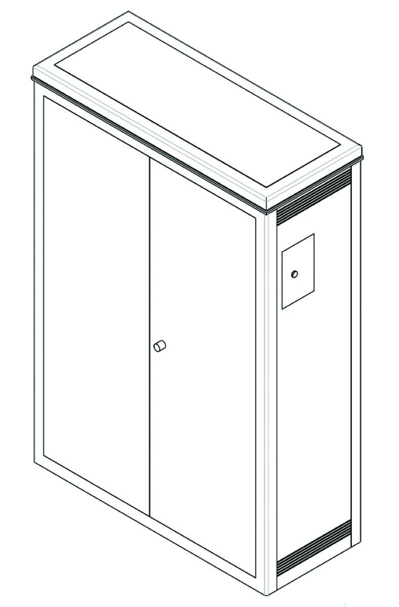 Seifel - Armoire SIGNAL AG 800 avec clé vachette n°3