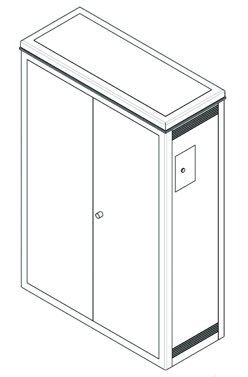 Seifel - Armoire SIGNAL AG 800 (clé vachette n° 3)