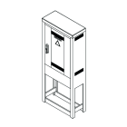 Seifel - Borne BC400 sans équipement pour générateur 6A et 15A - ivoire