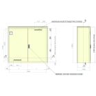 Seifel - Abri de comptage type 1 de couleur ivoire