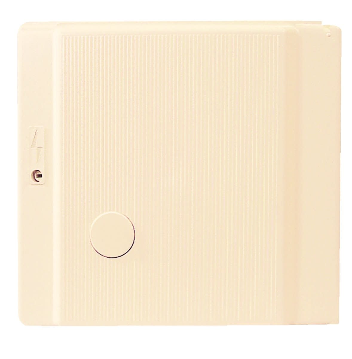 Seifel - Porte pour coffret S15 loquet rectangle + obturateur téléreport - Ivoire