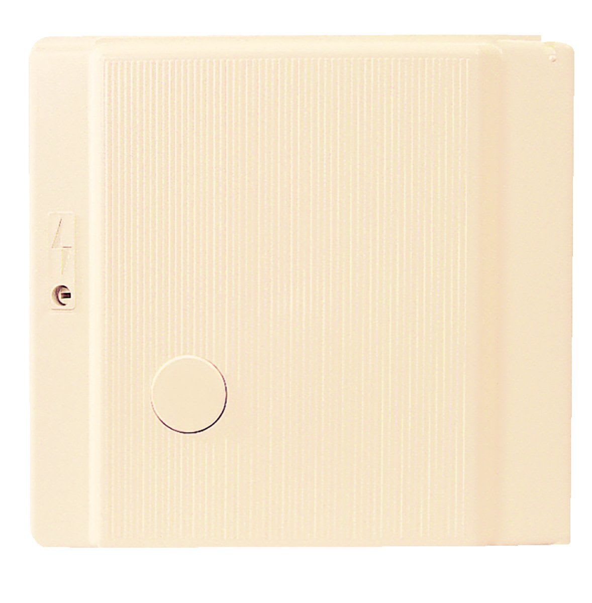 Seifel - Porte pour coffret S15 loquet rectangle + obturateur téléreport - Ivoire