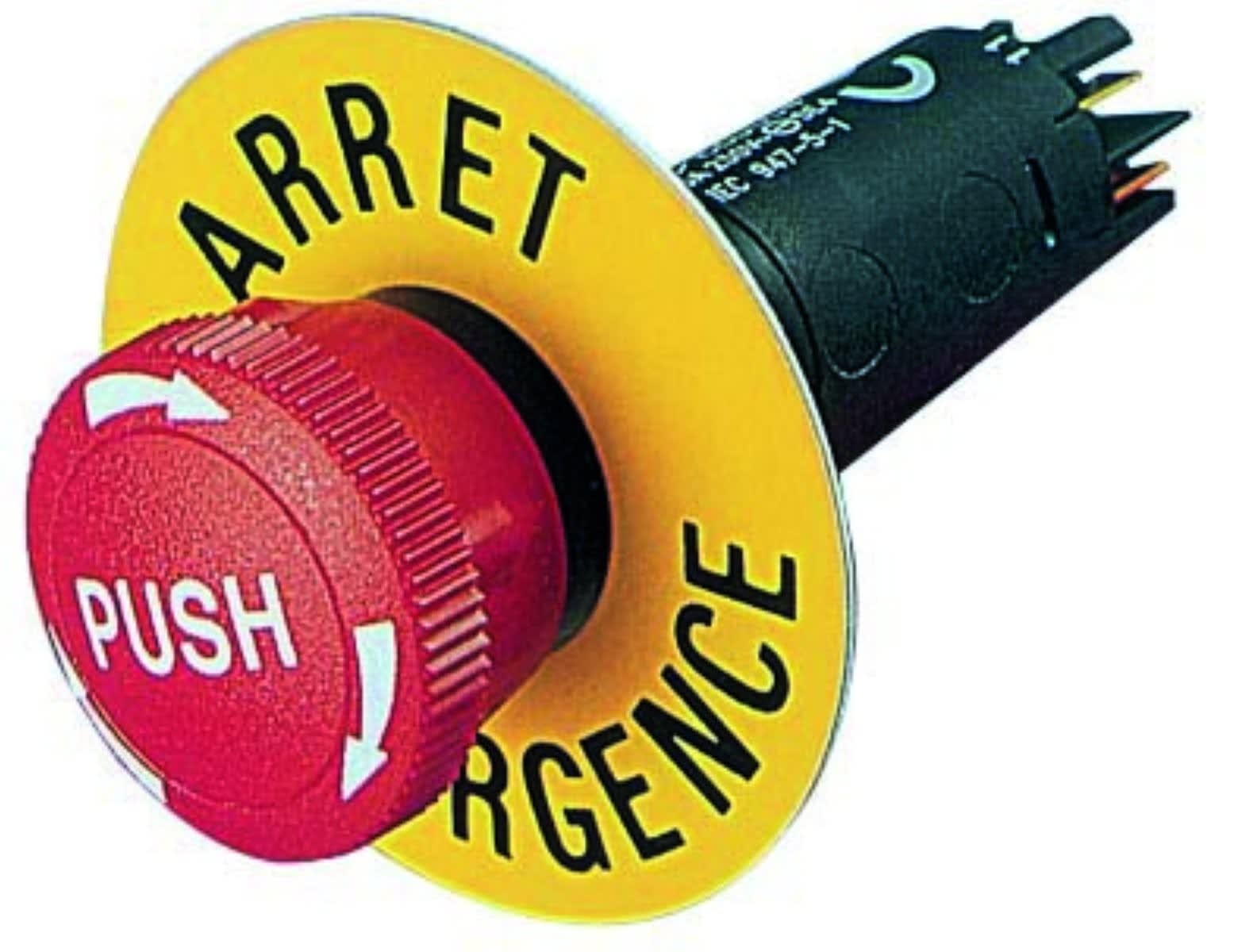 Seifel - Bouton arrêt d?urgence pour coffret prises BP ?AU?