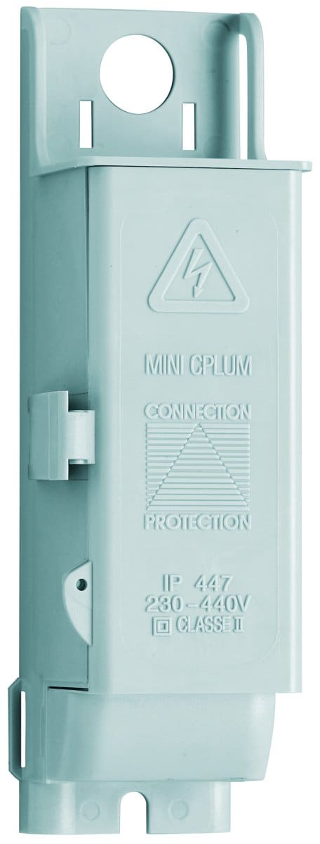 Seifel - BoItier de faCade Mini CPLUM 1 CC 10x38 Uni+N - gris